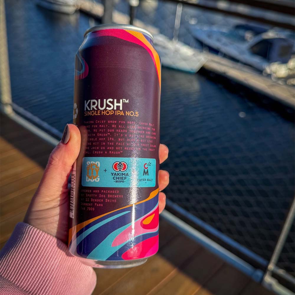 Spotty Dog Brewers - Krush Single Hop IPA NO.5 West Coast IPA