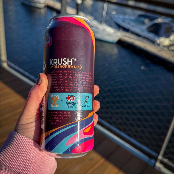 Spotty Dog Brewers - Krush Single Hop IPA NO.5 West Coast IPA