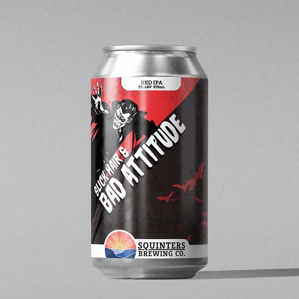 Squinters Brewing - Slick Hair & Bad Attitude Red IPA