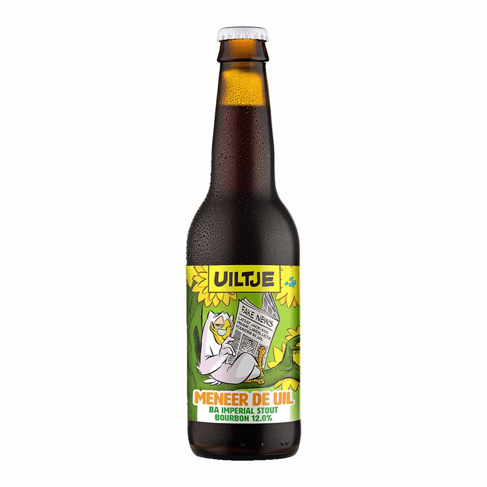 Uiltje Brewing - Uiltje Meneer de Uil 2024 Bourbon Barrel Aged Imperial Stout