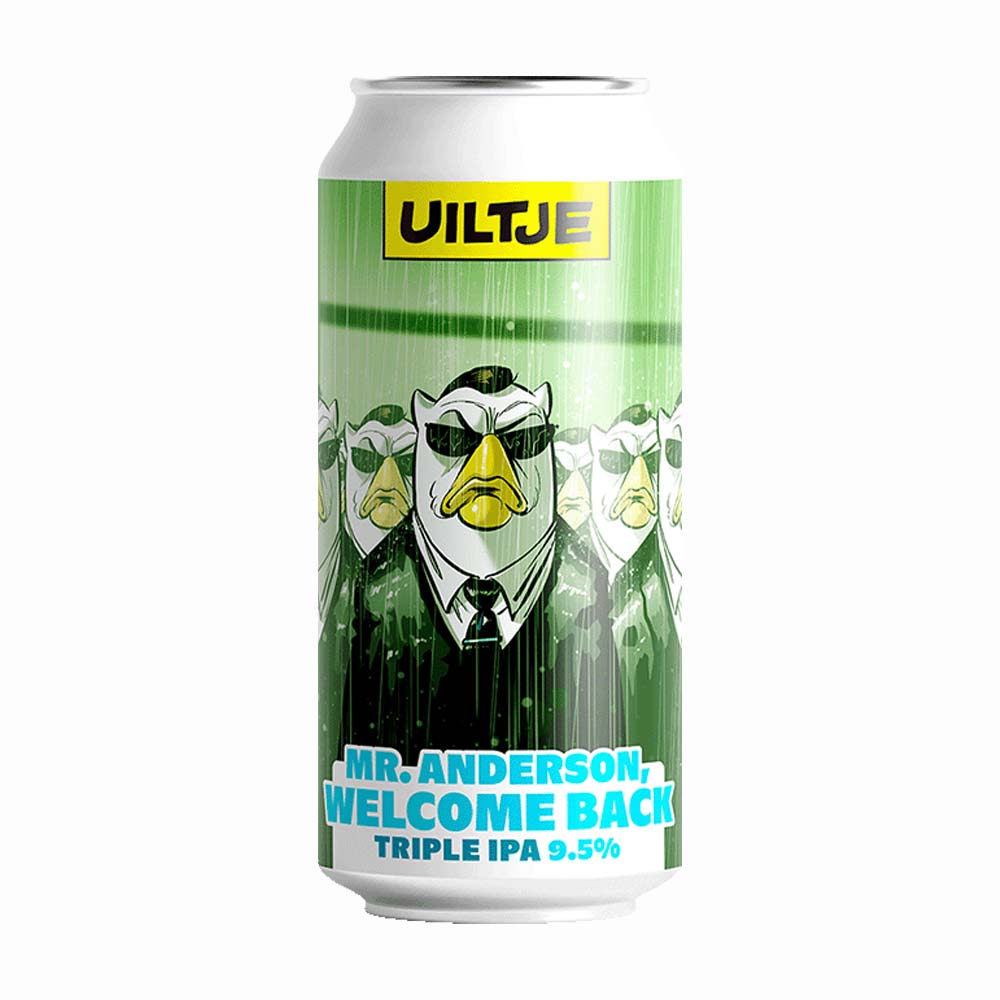Uiltje Brewing - Mr Anderson, Welcome Back Triple IPA