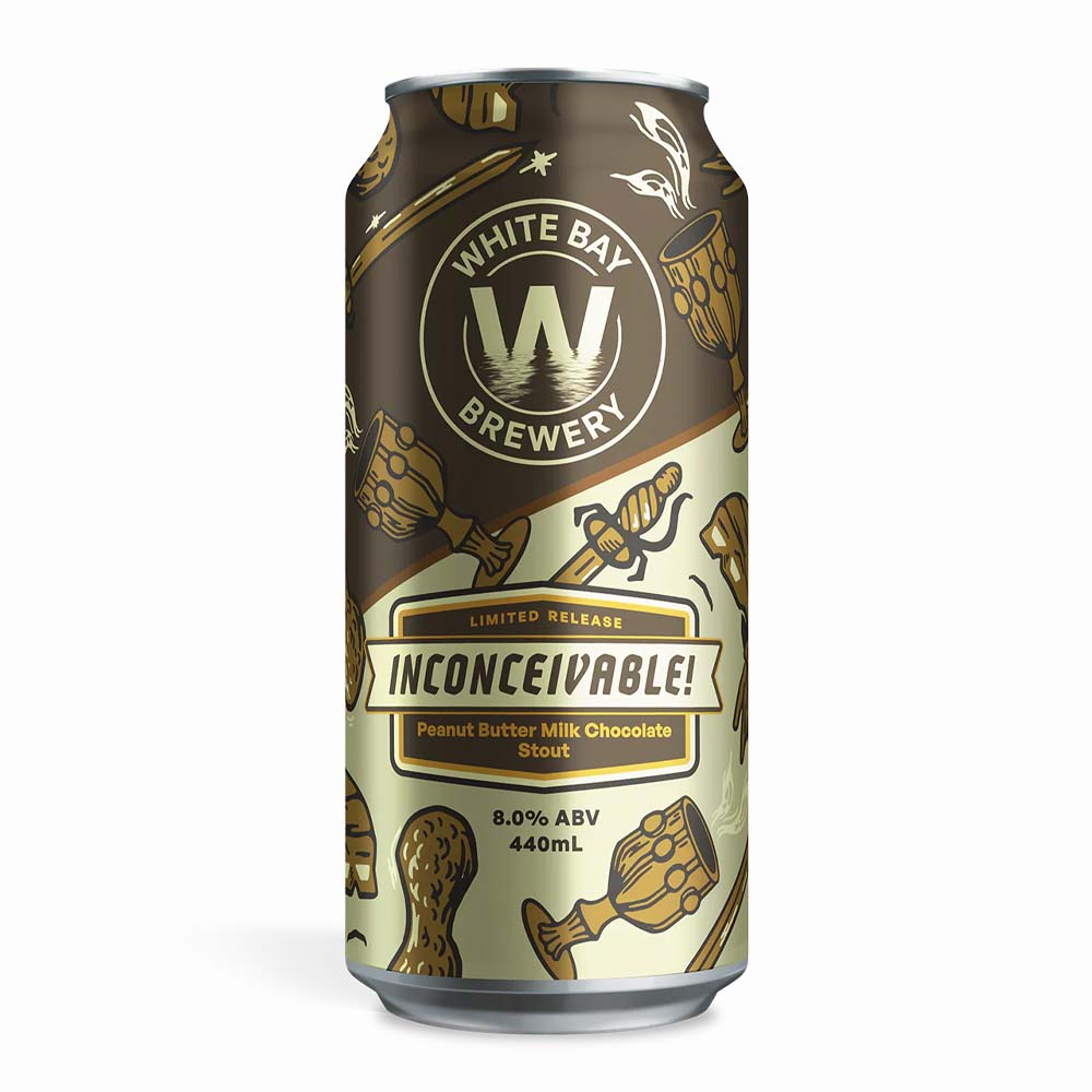 White Bay Brewery - Inconceivable! - Peanut Butter Milk Chocolate Stout