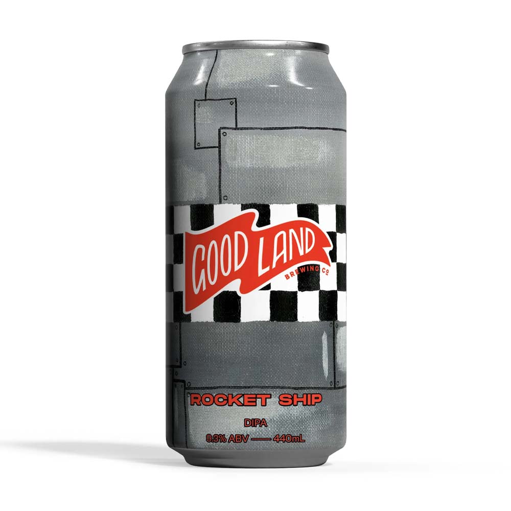 Good Land Brewing - ROCKET SHIP Hazy Double IPA