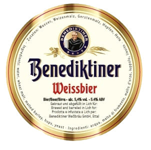 #2 Benediktiner  - Hefe Weissbier (Hefeweizen)
