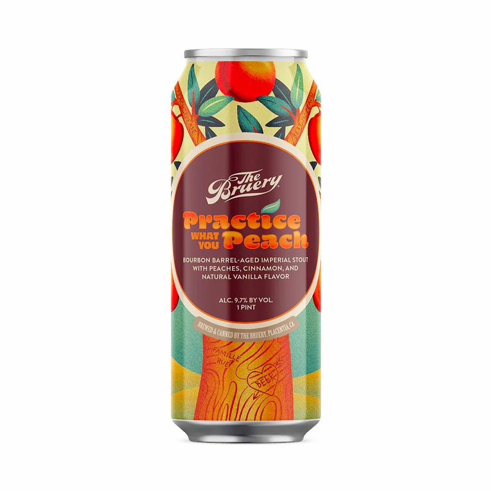 The Bruery - Practice What You Peach Barrel Aged Imperial Pastry Stout