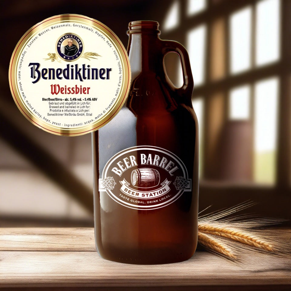 #2 Benediktiner  - Hefe Weissbier (Hefeweizen) - The Beer Barrel